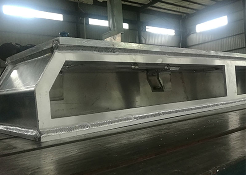 鋁合金高鐵軌檢車結構